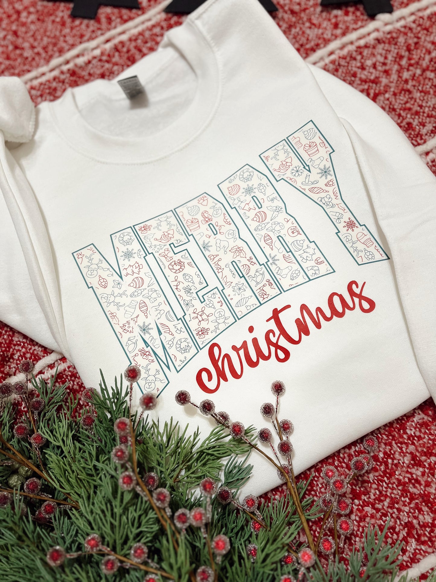 MERRY christmas Crewneck