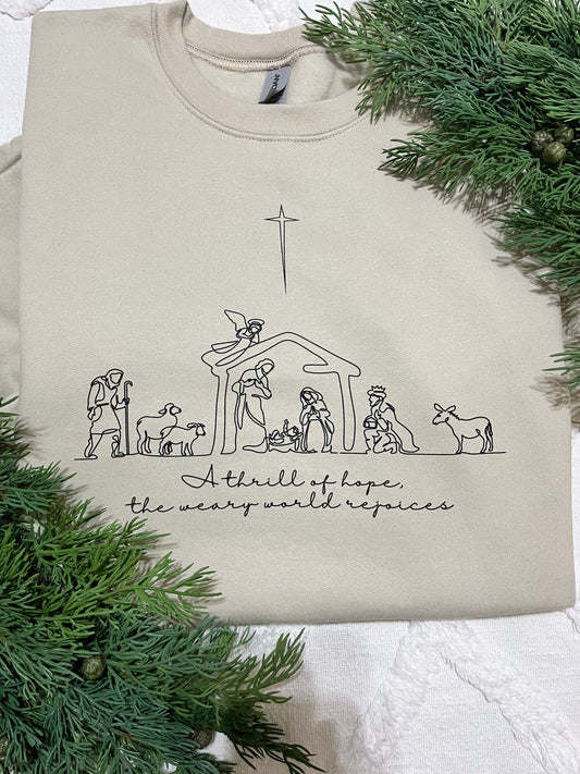 Nativity Crewneck