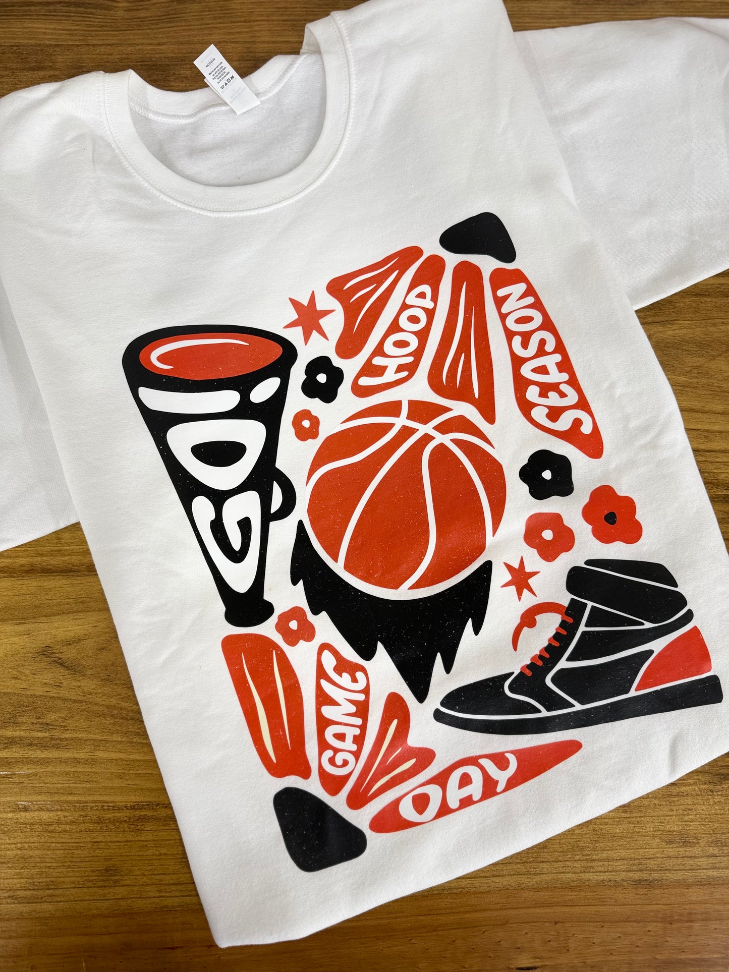 Hoop Season Red&Black